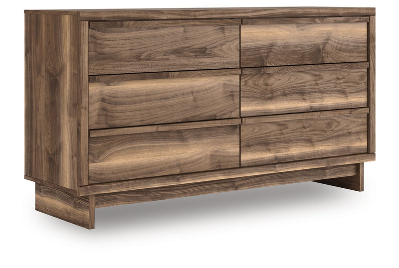 Chirason - Six Drawer Dresser - Brown - R&R Furniture Gallery (Fountain Valley, CA)