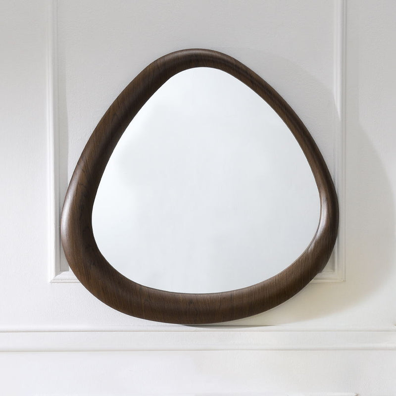 Haidar - Accent Mirror - Brown - R&R Furniture Gallery (Fountain Valley, CA)