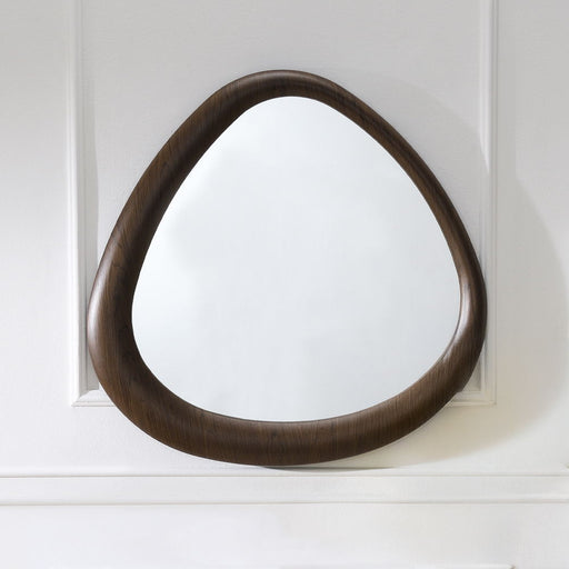 Haidar - Accent Mirror - Brown - R&R Furniture Gallery (Fountain Valley, CA)