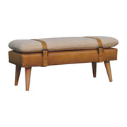 Buffalo - Hide Bench - R&R Furniture Gallery (Fountain Valley, CA)