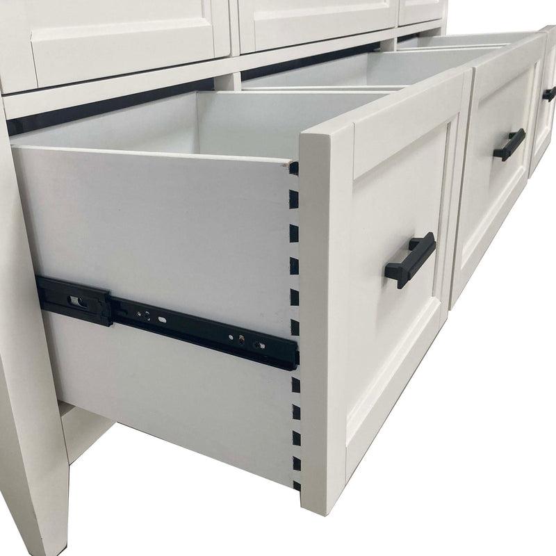 Americana Modern Bedroom - 9 Drawer Dresser - Cotton - R&R Furniture Gallery (Fountain Valley, CA)