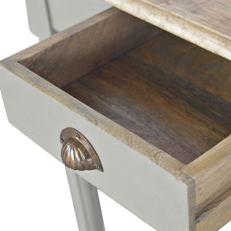Hand Painted Writing Desk - Gray - R&R Furniture Gallery (Fountain Valley, CA)