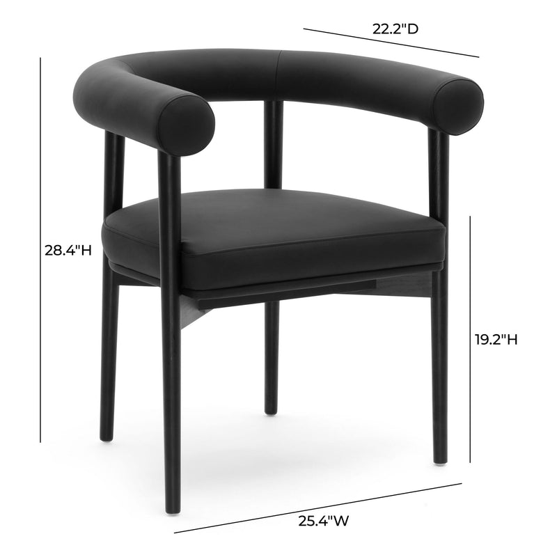 Spara - Faux Leather Dining Chair - R&R Furniture Gallery (Fountain Valley, CA)