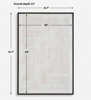 Clean - Slate Hand Painted Canvas