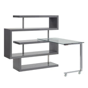 Buck II - Writing Desk With Bookshelf - R&R Furniture Gallery (Fountain Valley, CA)