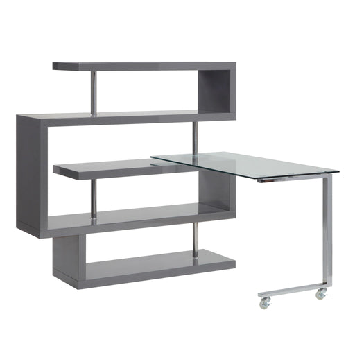 Buck II - Writing Desk With Bookshelf - R&R Furniture Gallery (Fountain Valley, CA)