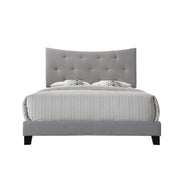 Venacha - Queen Bed - Gray Fabric - R&R Furniture Gallery (Fountain Valley, CA)