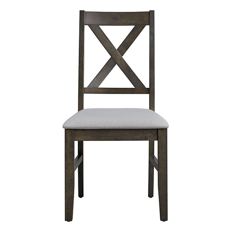 Marit - Side Chair (Set of 2) - Gray - R&R Furniture Gallery (Fountain Valley, CA)