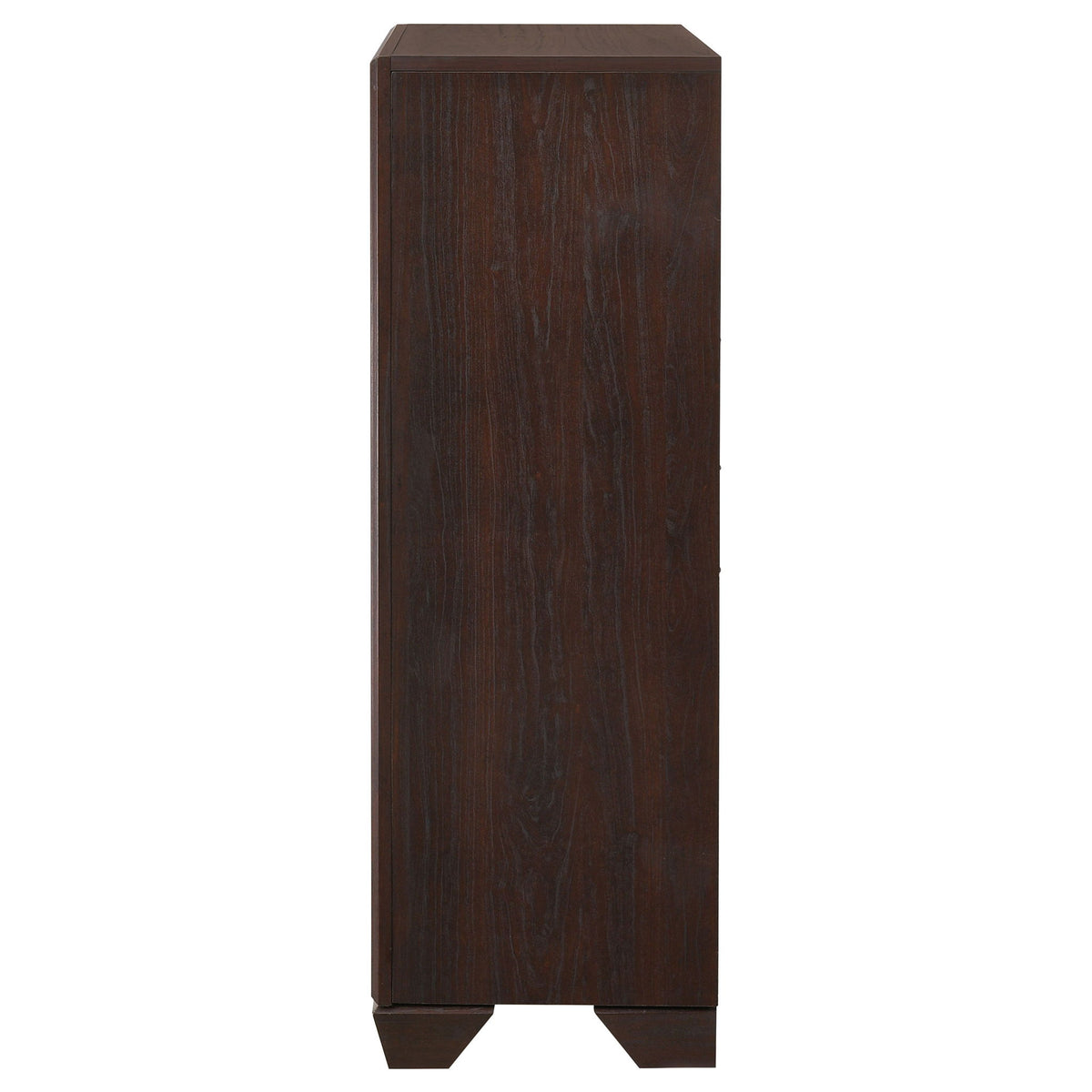 Hadfield - 5 Drawer Chest In Rich - Dark Brown