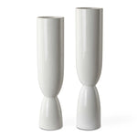 Kimist - Vases (Set of 2) - White