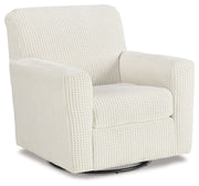 Herstow - Swivel Glider Accent Chair - R&R Furniture Gallery (Fountain Valley, CA)