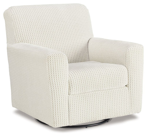 Herstow - Swivel Glider Accent Chair - R&R Furniture Gallery (Fountain Valley, CA)