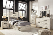Signature Design by Ashley Cambeck youth bedroom set with 8-piece furniture including bed, dresser, and nightstands in a modern style.