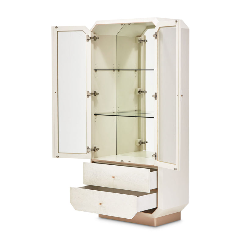 La Rachelle - Display Cabinet - Champagne - R&R Furniture Gallery (Fountain Valley, CA)