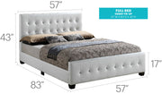 Stylish Transitional Bed - R&R Furniture Gallery (Fountain Valley, CA)
