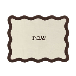 Organic Cotton / Linen Wavy Challah Cover - R&R Furniture Gallery (Fountain Valley, CA)
