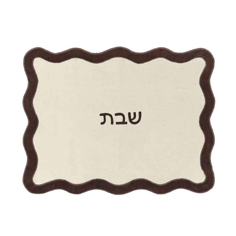 Organic Cotton / Linen Wavy Challah Cover - R&R Furniture Gallery (Fountain Valley, CA)