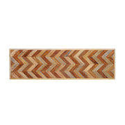 Artisan - Handcrafted Mango Wood Bench Rustic Boho Style - Natural - R&R Furniture Gallery (Fountain Valley, CA)