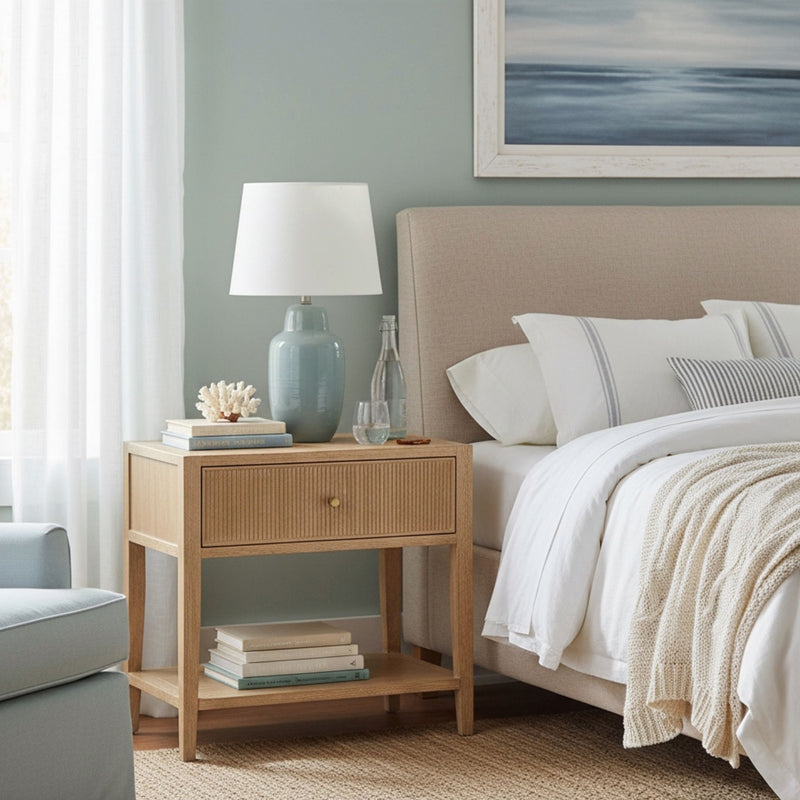 Finley - 1 Drawer Storage Nightstand - R&R Furniture Gallery (Fountain Valley, CA)