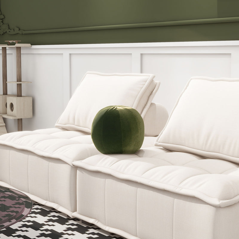 Luna - Round Sphere Accent Ball Throw Pillow - R&R Furniture Gallery (Fountain Valley, CA)