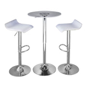 Lumi Source Spyra Ale 3-piece contemporary dining table set with adjustable height and modern design in a sleek style.
