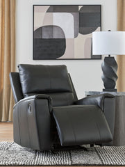 Glossmore - Rocker Recliner - Black - R&R Furniture Gallery (Fountain Valley, CA)