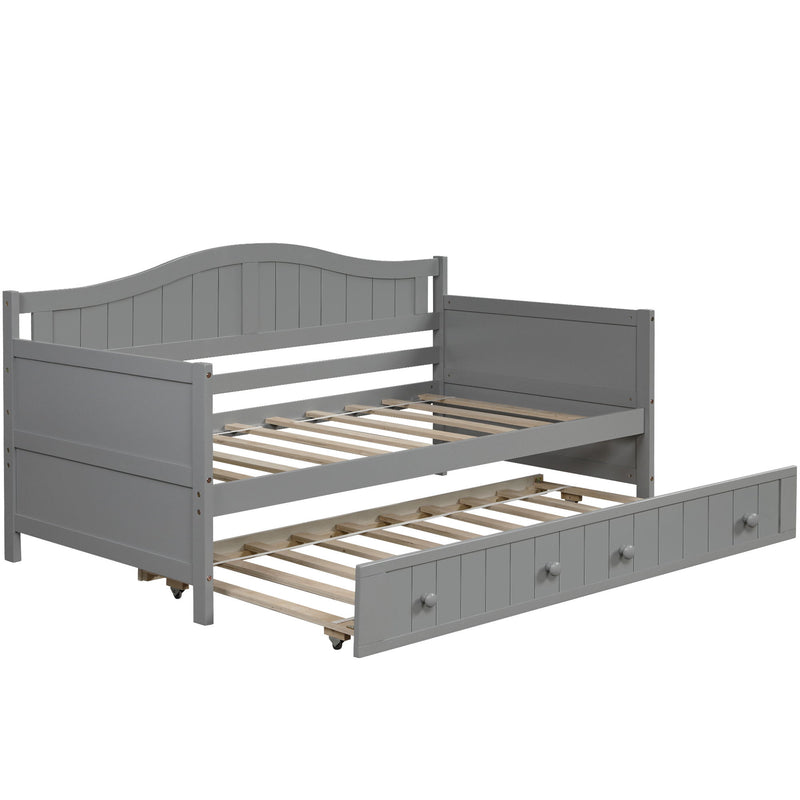 Wooden Daybed, Sofa Bed, No Box Spring Needed - R&R Furniture Gallery (Fountain Valley, CA)