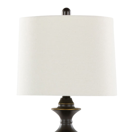 Lumi Source Montgomery contemporary table lamp set with two sleek, modern lamps featuring clean lines and neutral finishes.