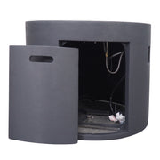 Round Iron Fire Pit With 40, 000 Btu - R&R Furniture Gallery (Fountain Valley, CA)