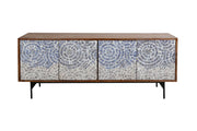 Crossings - Console - Coconut Shell - R&R Furniture Gallery (Fountain Valley, CA)