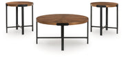 Crosstrail - Occasional Table Set (Set of 3) - Brown - R&R Furniture Gallery (Fountain Valley, CA)