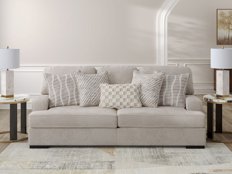 High Profile - Sofa - Taupe - R&R Furniture Gallery (Fountain Valley, CA)