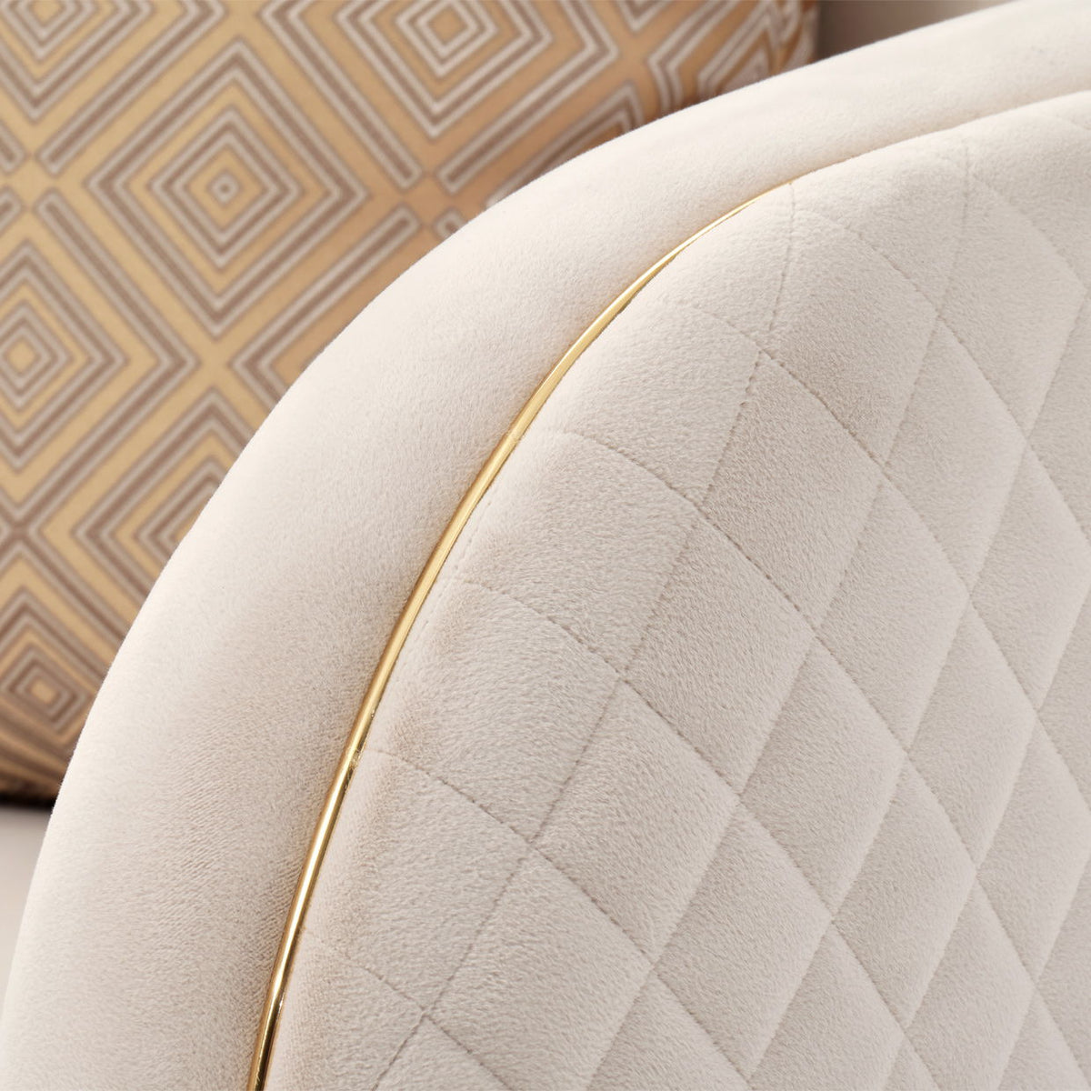 Ariana - Velvet Accent Chair - R&R Furniture Gallery (Fountain Valley, CA)
