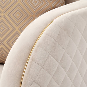 Ariana - Velvet Accent Chair - R&R Furniture Gallery (Fountain Valley, CA)