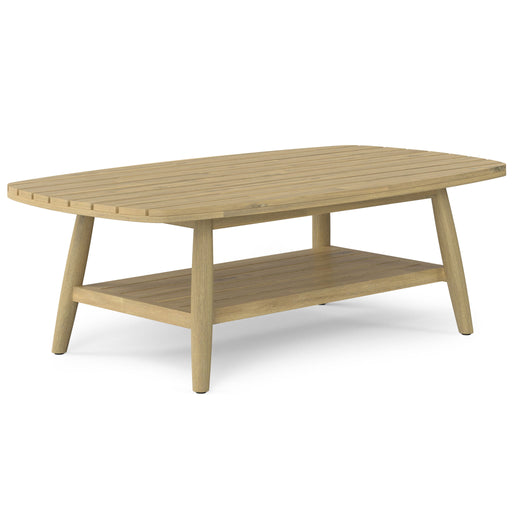 Bayshore - Outdoor Coffee Table - Light Teak - R&R Furniture Gallery (Fountain Valley, CA)