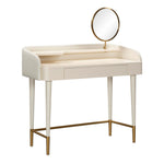 Penelope - Vegan Leather Wrapped Vanity Desk - R&R Furniture Gallery (Fountain Valley, CA)