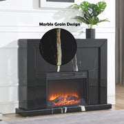 Drisana - Fireplace - Black Mirrored - R&R Furniture Gallery (Fountain Valley, CA)