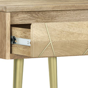Jager - Side Table - Natural - R&R Furniture Gallery (Fountain Valley, CA)