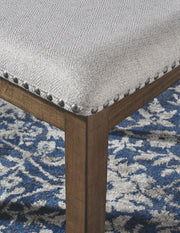 Moriville - Dining UPH Side Chair (Set of 2) - Beige - R&R Furniture Gallery (Fountain Valley, CA)