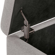 Cosmopolitan - Upholstered Storage Ottoman - R&R Furniture Gallery (Fountain Valley, CA)
