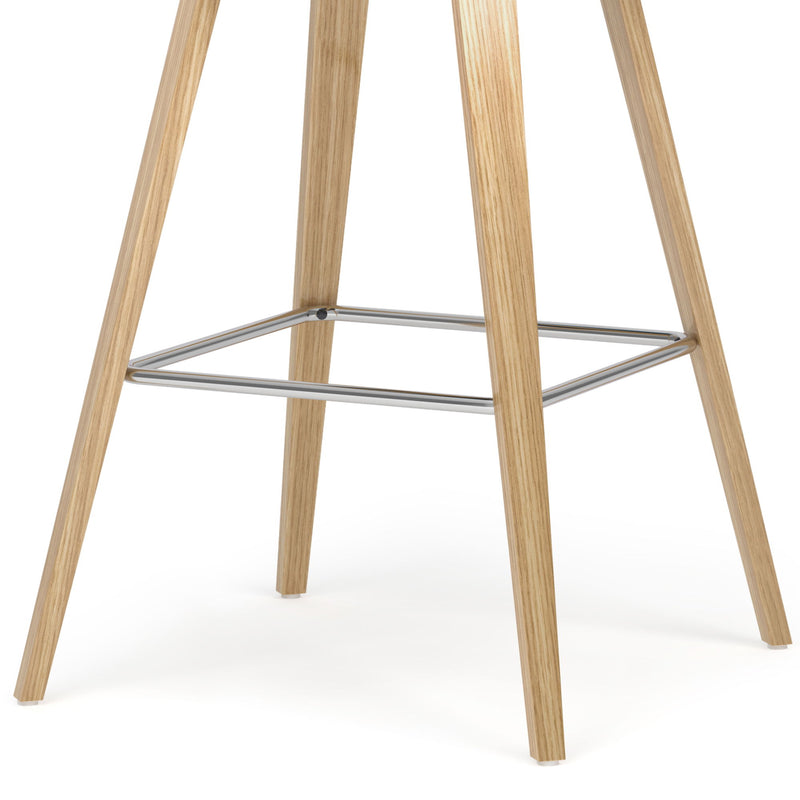 Randolph Bentwood - Upholstered Counter / Bar Height Stool (Set of 2) - R&R Furniture Gallery (Fountain Valley, CA)
