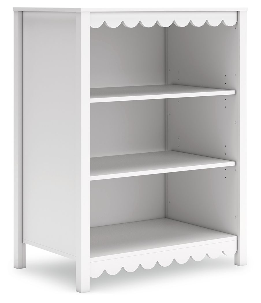 Hallityn - Bookcase - White - R&R Furniture Gallery (Fountain Valley, CA)