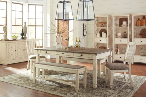 Bolanburg - Rectangular Dining Room Table - Beige - R&R Furniture Gallery (Fountain Valley, CA)