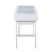 Lumi Source Emery contemporary console table with sleek design and wooden finish, ideal for entryways or living rooms.