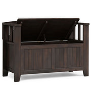 Acadian - Entryway Storage Bench, Handcrafted - R&R Furniture Gallery (Fountain Valley, CA)