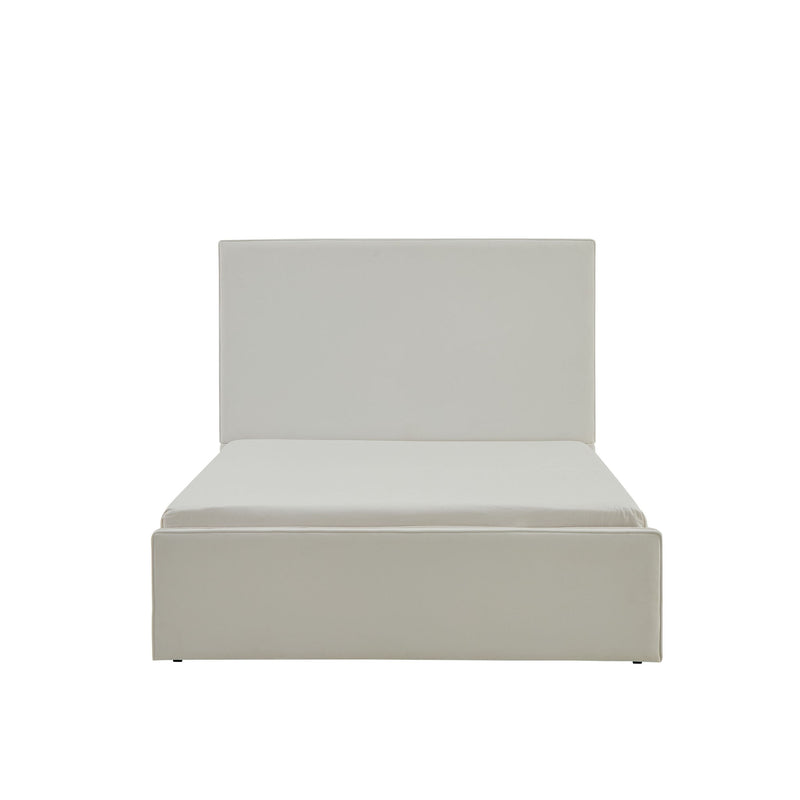 Lucas - Tall Headboard Upholstered Bed - R&R Furniture Gallery (Fountain Valley, CA)