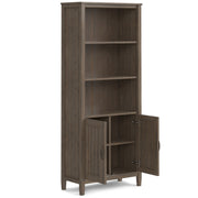 Lev - Bookcase - Smoky Brown - R&R Furniture Gallery (Fountain Valley, CA)