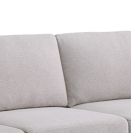 Kristin - Loveseat - Light Gray - R&R Furniture Gallery (Fountain Valley, CA)