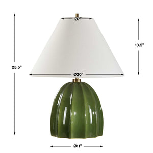 Renna - Table Lamp - Moss Green