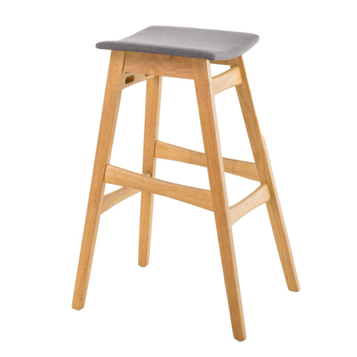 Modern Noble House bar stool set with upholstered seats and sleek design, perfect for contemporary kitchen or bar area.
